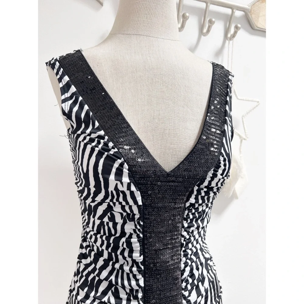 💖Animal Print and Sequin Tunic💖